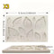 Rose Leaf Shape Chocolate Mold 3D Silicone Fondant Mold Leaf Candy Mold for DIY Cake Decorating Gum Paste Crafts Baking