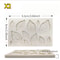 Rose Leaf Shape Chocolate Mold 3D Silicone Fondant Mold Leaf Candy Mold for DIY Cake Decorating Gum Paste Crafts Baking