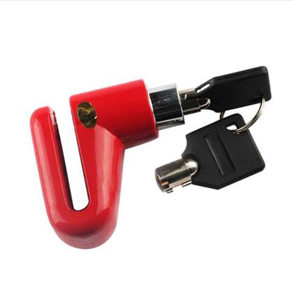 Motorcycle Lock Security Anti Theft Disc Brake Lock, Heavy Duty Bike Lock for Scooter, Motorbike, and Bicycle Theft