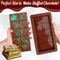 Silicone Chocolate Bar Moulds, Easy Release, Break Apart Wax Melt Tray for Protein, Energy Bars & Custom Handmade Gift