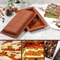 Silicone Chocolate Bar Moulds, Easy Release, Break Apart Wax Melt Tray for Protein, Energy Bars & Custom Handmade Gift