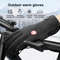 Winter Gloves for Men Waterproof Windproof Cold Weather Gloves Touchscreen Zipper Gloves for Snowboard Motorcycle