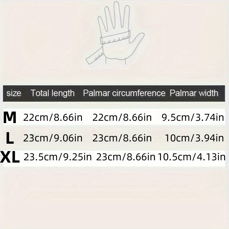 Winter Gloves for Men Waterproof Windproof Cold Weather Gloves Touchscreen Zipper Gloves for Snowboard Motorcycle