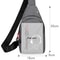 Glow-in-the-Dark Crossbody Bag for Men & Women, Outdoor Sports Chest Bag Casual Travel Shoulder Backpack