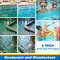 Slow-Dissolving Cleaner Tablets for Cleaning and Disinfecting Swimming Pools, Bathtubs and Spas, Dose Chlorine Tablets