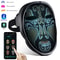 Bluetooth APP Control Smart Carnival LED Face Mask Programmable FullColor Display DIY Change Face F 0