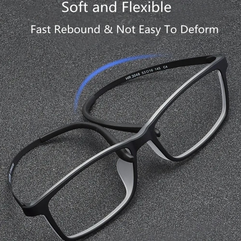 Pure Titanium AntiBlue Light Reading Glasses For Men Presbyopia Eyewear With Diopter Strengths 3