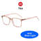 Premium Blue Light Blocking Men's Glasses Gaming Anti Ray Eyeglasses for Computer & Transparent Fashion Eyewear