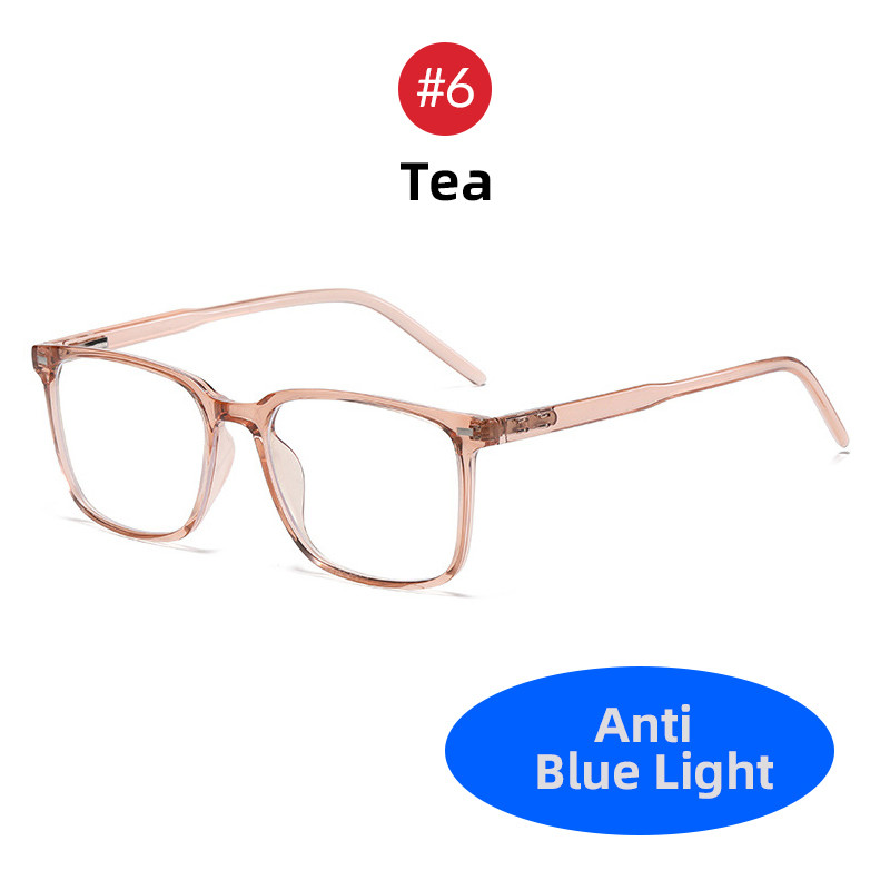 Premium Blue Light Blocking Men's Glasses Gaming Anti Ray Eyeglasses for Computer & Transparent Fashion Eyewear