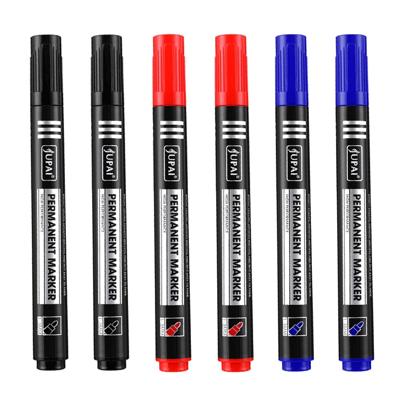 Permanent Marker Pen Fine Point Waterproof Ink Set, Fine Color Marker Pens for Precision Writing & Art