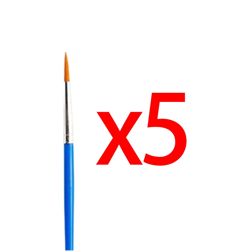 Paint Brushes Set For Kids Acrylic With Flat Round Pointed Paint Brushes Craft Watercolor Oil Pain 10