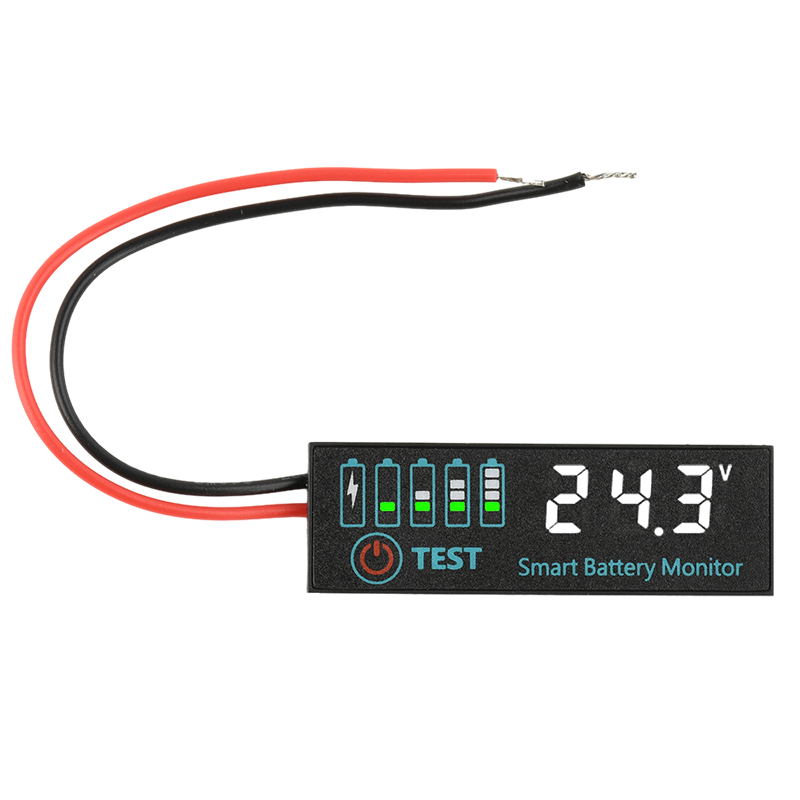 LED Indicator Acid Battery & Lithium Battery Voltage Charge Indicator, Universal Battery Charge Indicator Panel