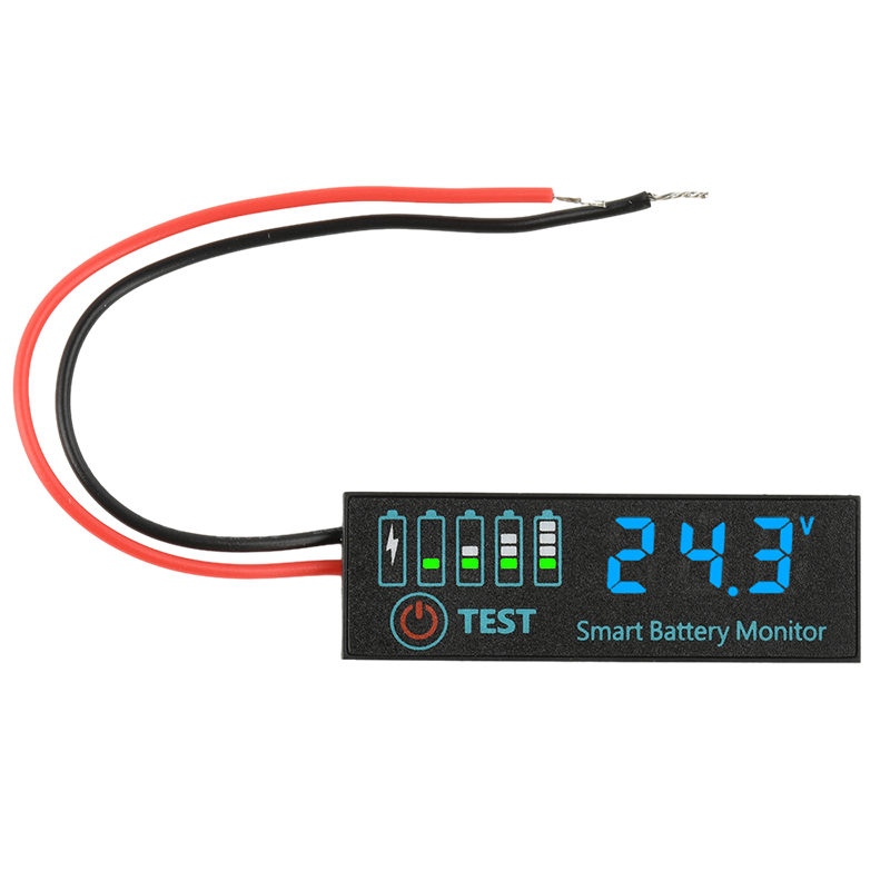 LED Indicator Acid Battery & Lithium Battery Voltage Charge Indicator, Universal Battery Charge Indicator Panel