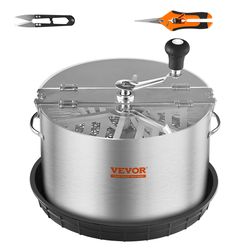 manual leaf bowl trimmer with clear dome and stainless steel blades, trimmer bowl manual bud trimmer