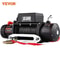 Electric Winch Synthetic Rope Lifting Treuils Hoist for ATV UTV Truck Off Road Boat with Wireless & Wired Remote Control