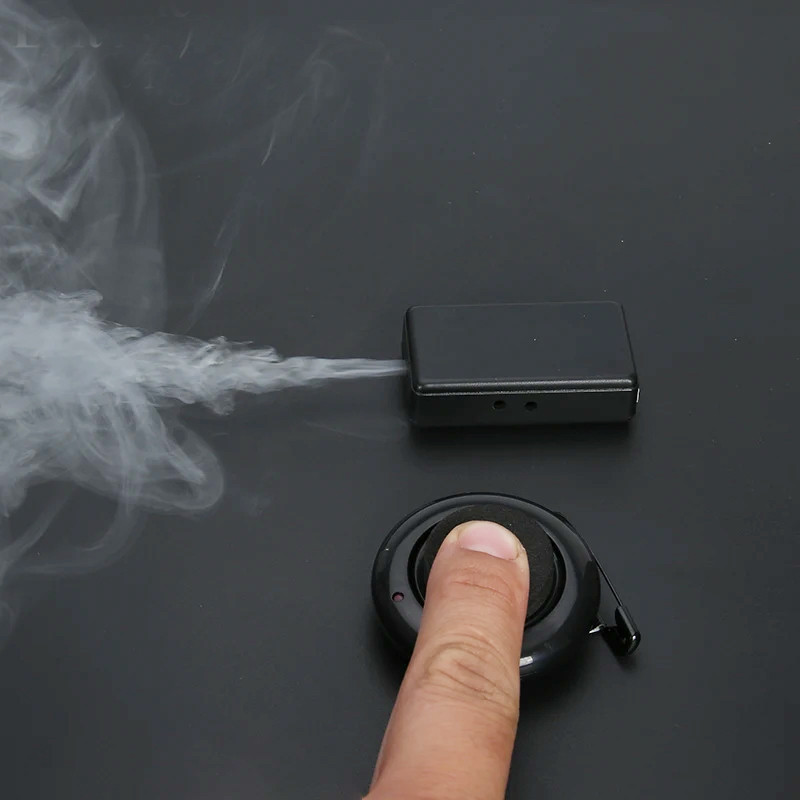 Remote Control Mini Arm Smoke Device Charge Magic Tricks Flash Magician Stage Props Gimmick Magia 0