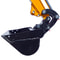 Flat Plain Bucket Attachment No Tooth Bucket In Stock For 1 Ton Mini Excavator Small Digger Flat Bu 1