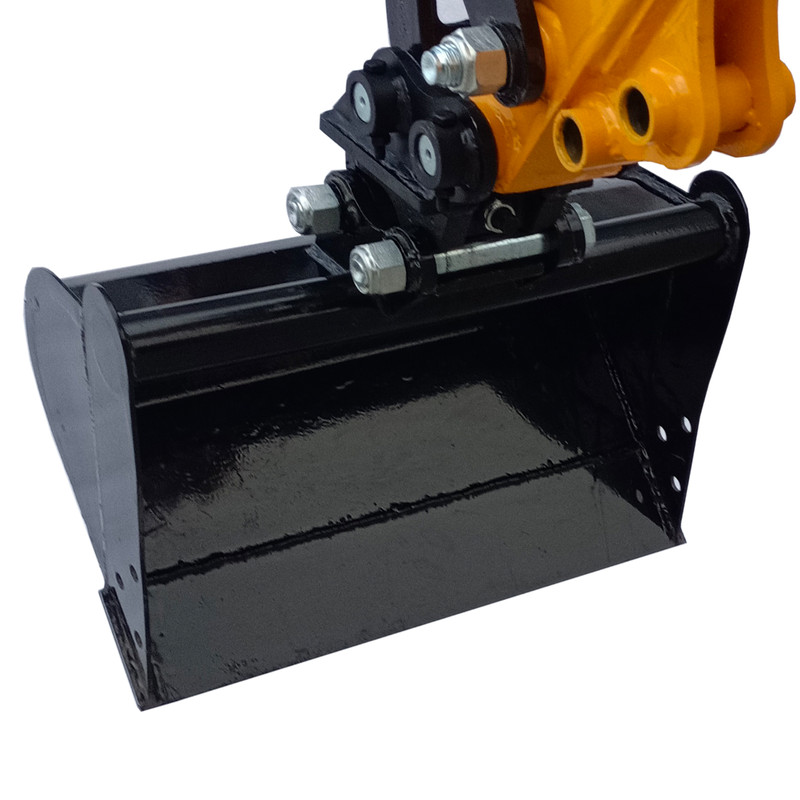 Flat Plain Bucket Attachment No Tooth Bucket In Stock For 1 Ton Mini Excavator Small Digger Flat Bu 2