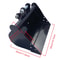 Flat Plain Bucket Attachment No Tooth Bucket In Stock For 1 Ton Mini Excavator Small Digger Flat Bu 3