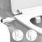 Bidet Toilet Seat New Lightweight Ultra Thin Non Electric Double Nozzle Adjustable Water Pressure E 0