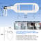 Bidet Toilet Seat New Lightweight Ultra Thin Non Electric Double Nozzle Adjustable Water Pressure E 3