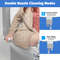 Bidet Toilet Seat New Lightweight Ultra Thin Non Electric Double Nozzle Adjustable Water Pressure E 5