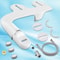 Ultra Slim Bidet Toilet Seat Attachment NonElectric Cold Water Posterior Wash Dual Nozzle Adjustabl 0