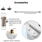 Ultra Slim Bidet Toilet Seat Attachment NonElectric Cold Water Posterior Wash Dual Nozzle Adjustabl 3