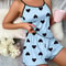 Breathable Summer Pajamas Heart Design 6