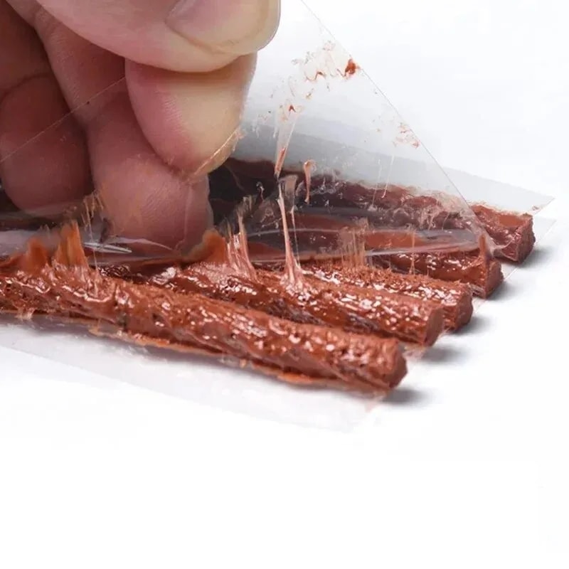 Car Tire Repair Tool Kit With Rubber Strip Tubeless Tyre Puncture Studding Plug For Motorcycle Tru 3