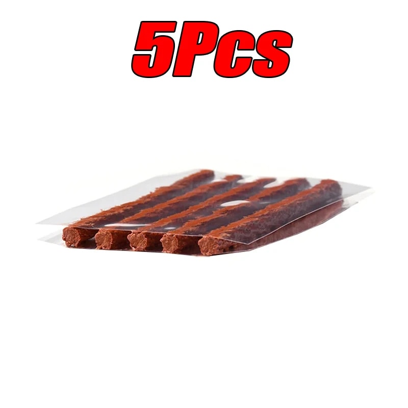 Car Tire Repair Tool Kit With Rubber Strip Tubeless Tyre Puncture Studding Plug For Motorcycle Tru 9