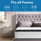 Queen Size Gel Memory Foam Hybrid Mattress, Medium Firm, Pressure Relief, Motion Isolating Mattress in a Box
