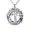 Exquisite Celtic Family Tree Necklace Circle Crystal Tree Of Life Jewelry Meaningful Gift For Women 7