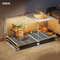 Indoor Rutin Chicken Cage for Quail Poultry, Large Winter Pet Raising Box Landscaping Viewing Hut for Backyard Chicken