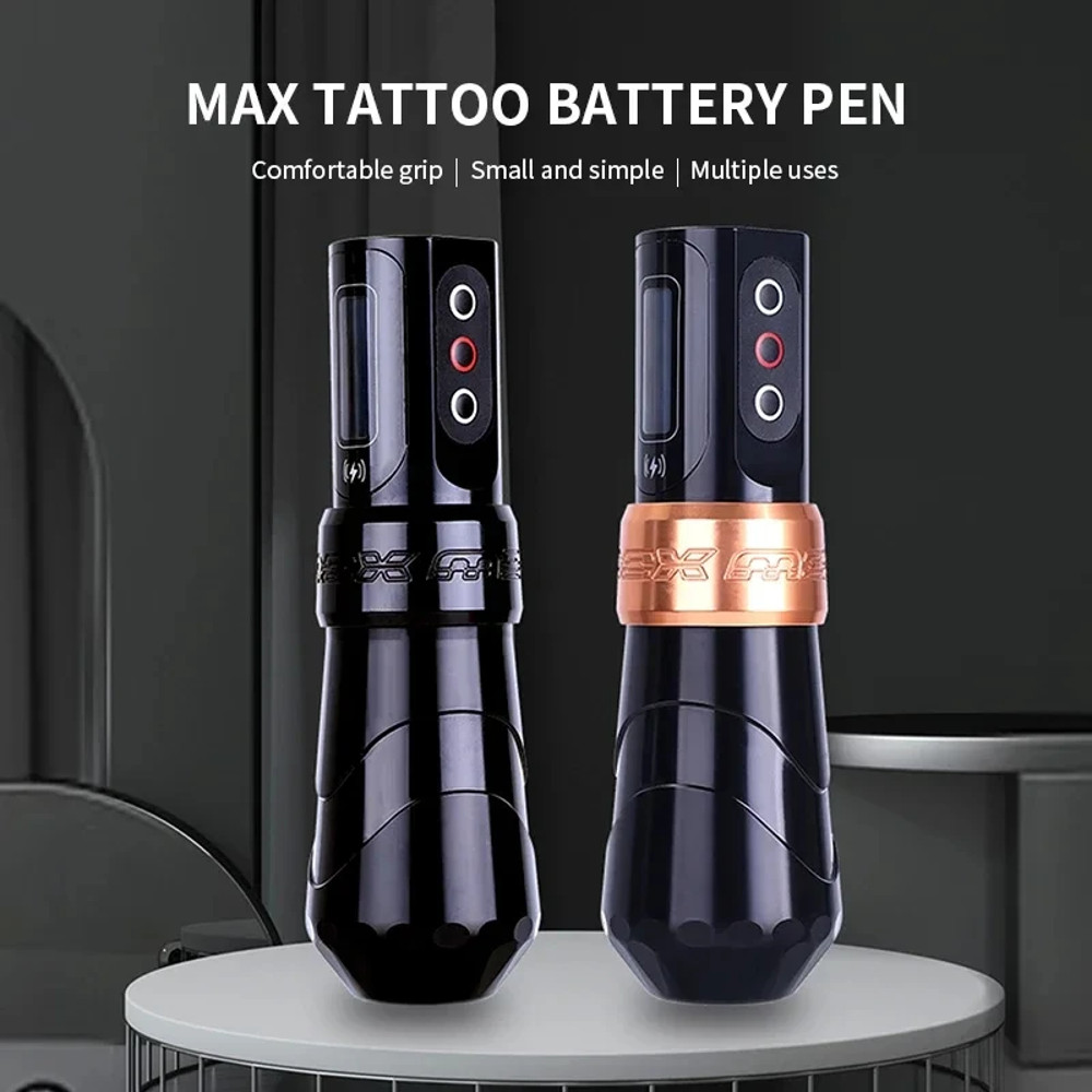 Tattoo Pen Machine With 2400mAh Battery Stroke Coreless Motor Rechargeable Rotary Tattoo Gun For Ar 4
