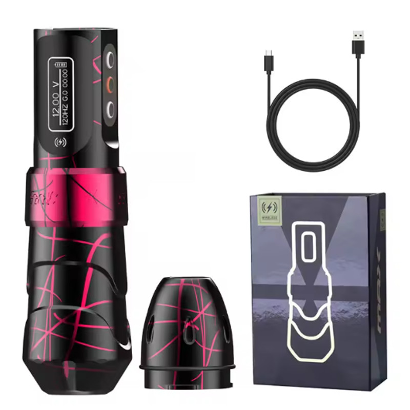 Tattoo Pen Machine With 2400mAh Battery Stroke Coreless Motor Rechargeable Rotary Tattoo Gun For Ar 13