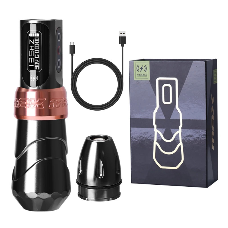 Tattoo Pen Machine With 2400mAh Battery Stroke Coreless Motor Rechargeable Rotary Tattoo Gun For Ar 15