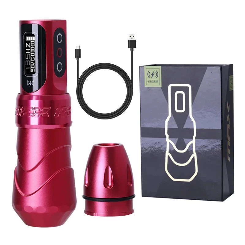 Tattoo Pen Machine With 2400mAh Battery Stroke Coreless Motor Rechargeable Rotary Tattoo Gun For Ar 18