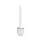 Wall Hanging Long Handle Toilet Brush, Silicone Cleaning Brush for Bathroom, Durable, Easy to Clean Toilet Brush Set