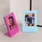 2PCS 3-Inch L-Shaped Photo Frame for FujiFilm Instax Mini, Acrylic Tabletop Display Stand