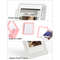 2PCS 3-Inch L-Shaped Photo Frame for FujiFilm Instax Mini, Acrylic Tabletop Display Stand