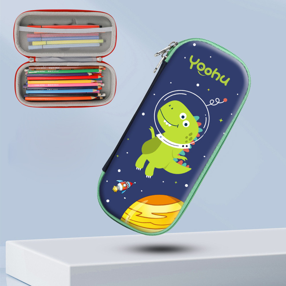 Cartoon Pencil Case for Kids, Cute Large Capacity Pencil Case Bag, School Stationery Organizer, Gift for Students