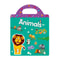 Kids DIY Puzzle Sticker Book, Reusable Scene Cute Cartoon Animal Stickers, Learning Cognition Toys, Back to School Gift