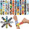 Anime Dragoned Ball Slap Bracelets Set, Party Favors for Kids, Cartoon Wrist Bracelets, Birthday Gifts, School Return Su