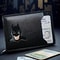 Slim Bat ID Wallet Leather Card Holder Case Wallet, Superhero Mask Gift for Dad, Son, Husband