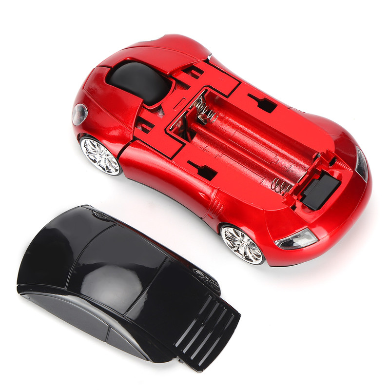 Smart Car Laptop Mouse Portable 2.4G Wireless Cordless Mouse, USB Receiver, Office Mouse for Tablet PC Computer