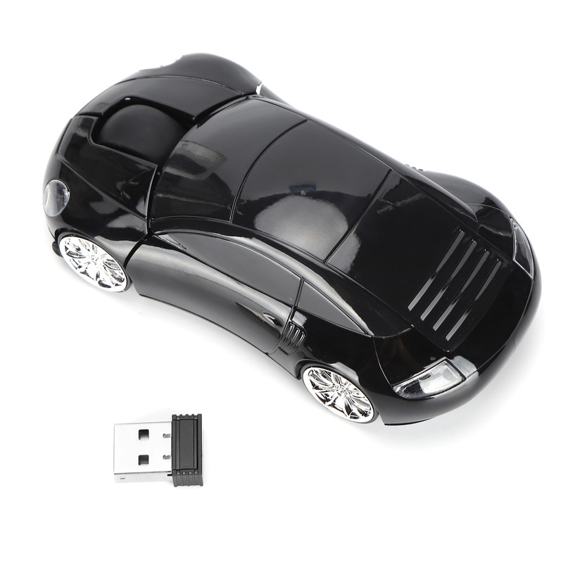 Smart Car Laptop Mouse Portable 2.4G Wireless Cordless Mouse, USB Receiver, Office Mouse for Tablet PC Computer
