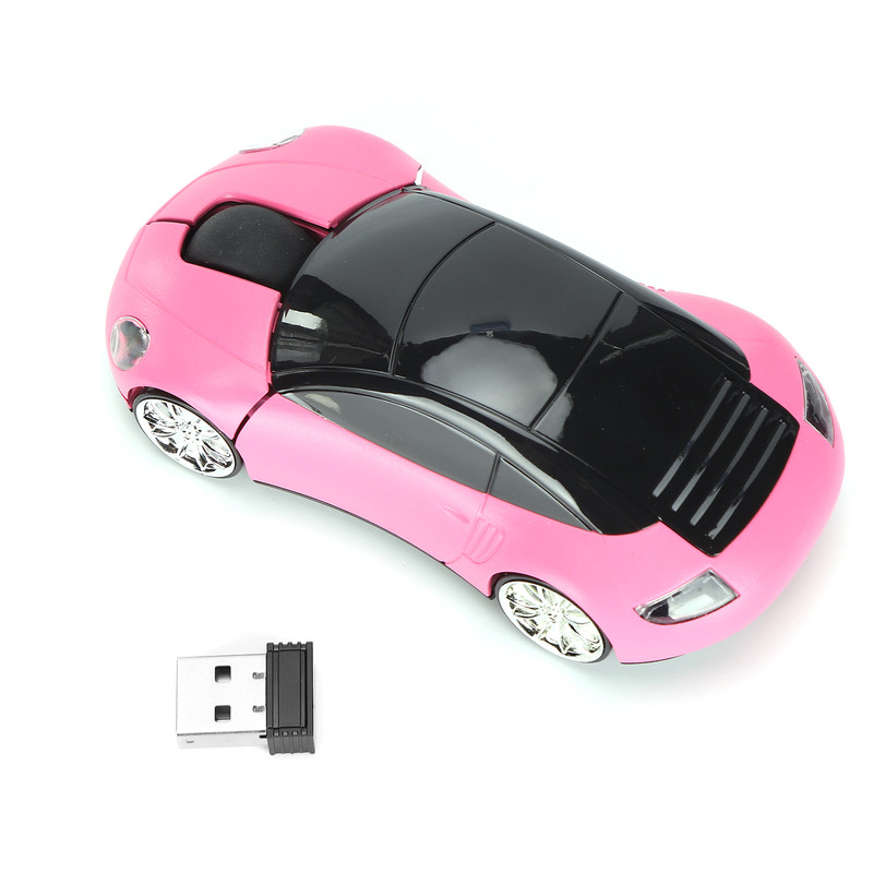 Smart Car Laptop Mouse Portable 2.4G Wireless Cordless Mouse, USB Receiver, Office Mouse for Tablet PC Computer