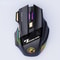 Free Silent Rechargeable 2.4G Bluetooth Wireless Gaming Mouse, Double Click, Dazzling Light, 7 Keys