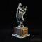 Roman Angel Statue Resin Container (140MM) – Elegant Desktop Ornament for Home & Office Decor